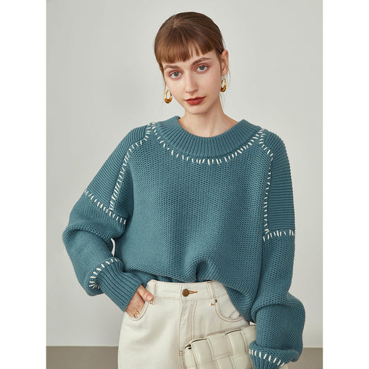 Women's autumn and winter loose style loose sweater