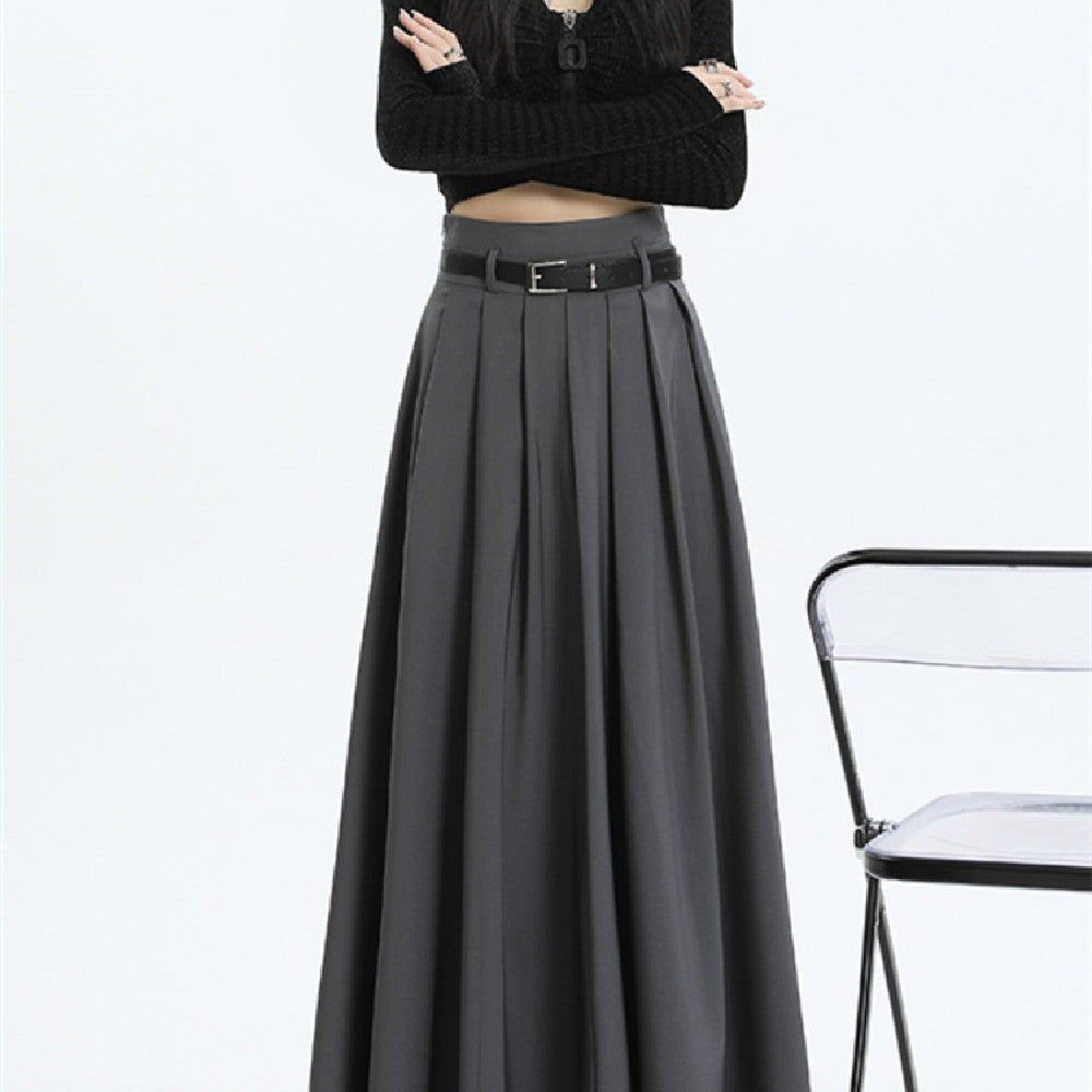 Fashion Personality Black Suit Skirt For Women