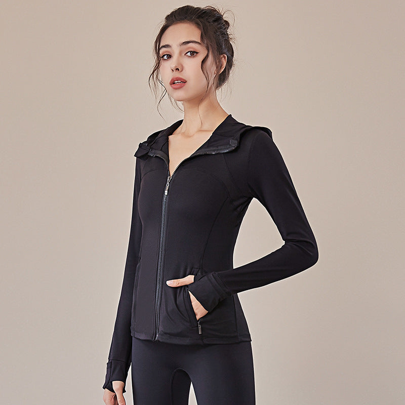 Hooded Tracksuit Women's Jacket Sportswear