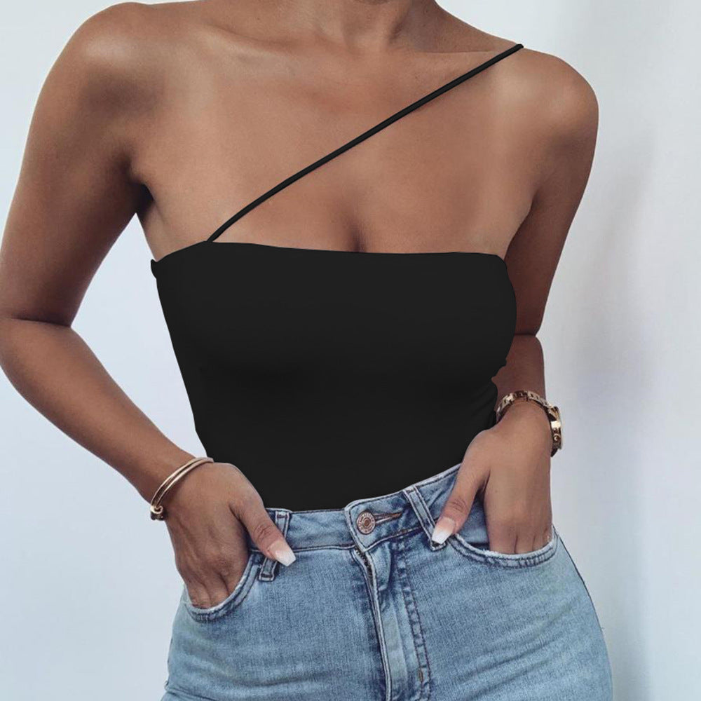 Sling-strap bodysuit