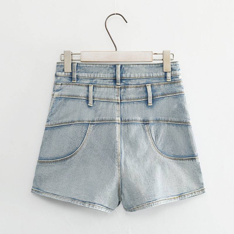 Denim shorts hot pants women