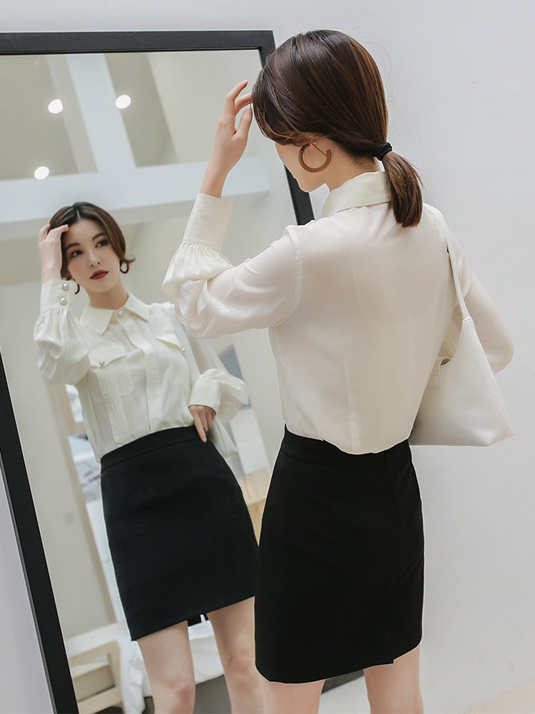 One-step Skirt Bag Hip Short Skirt Bag Skirt Suit Skirt Work Skirt