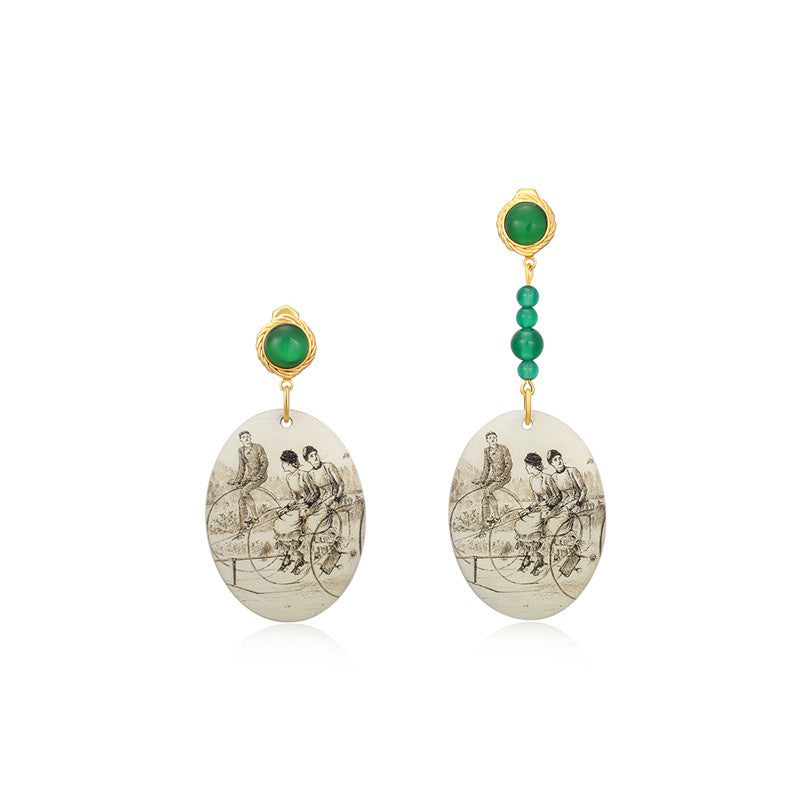 Earrings Niche Design High-end Retrowomen's