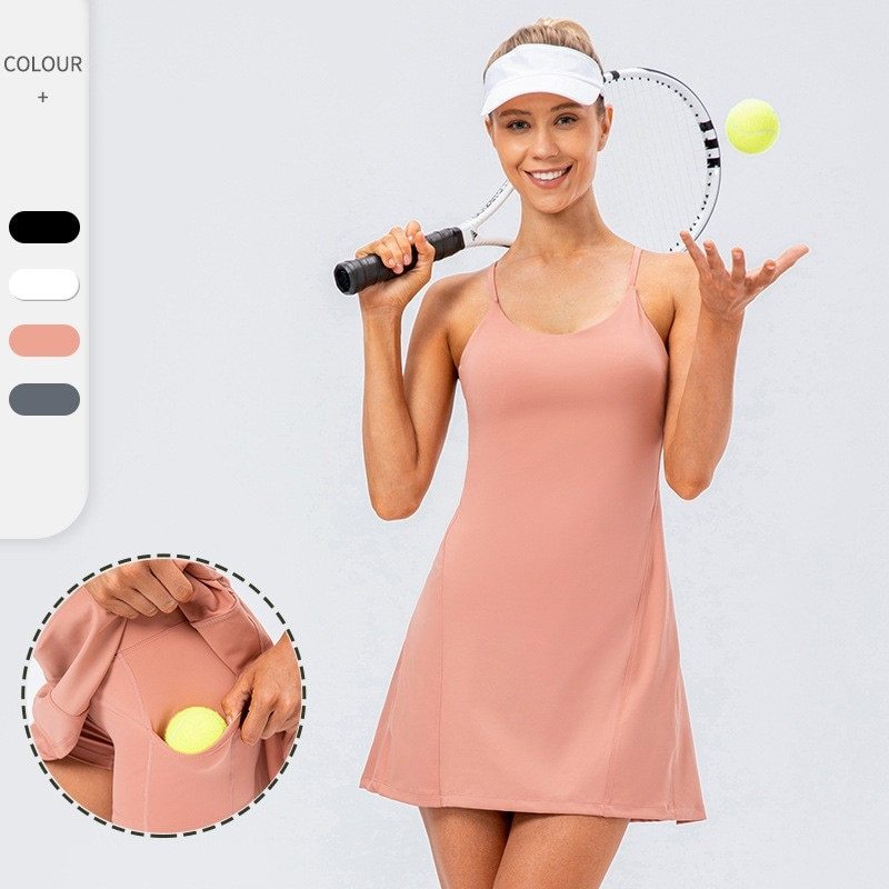 Elastic quick drying golf sports skirt