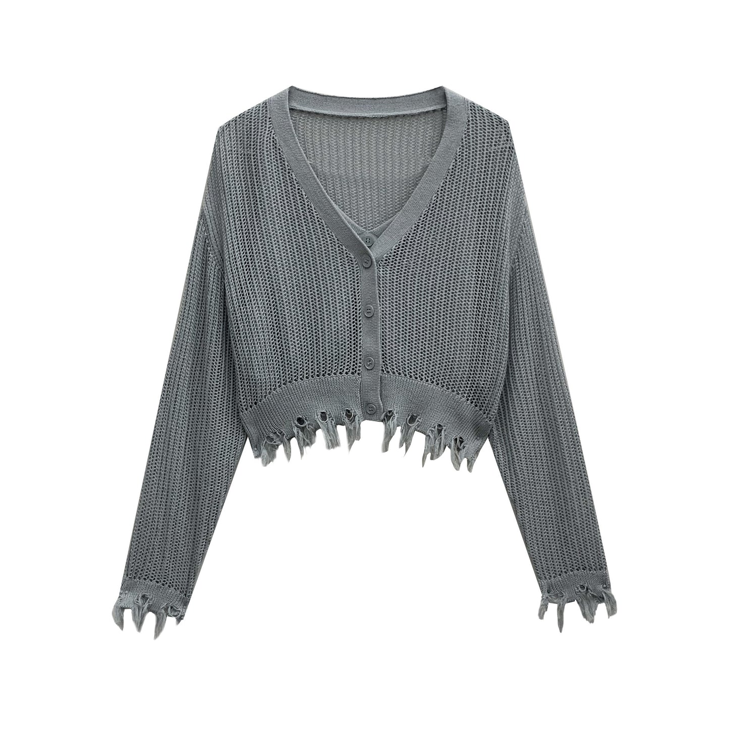 Women's Knitwear Outer Wear Knitted Cardigan Top