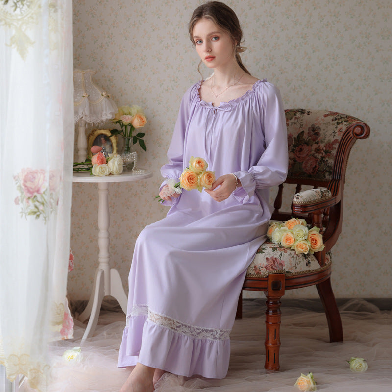 New Cotton Women's Summer Dress Loose And Cute Pajamas Home