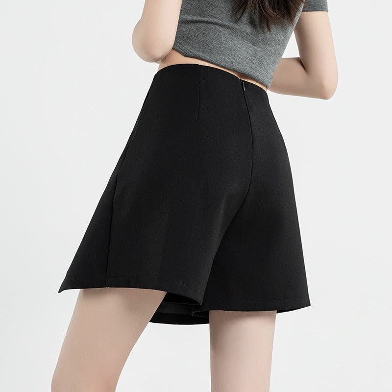 High Waist Irregularly Slimming Skirt