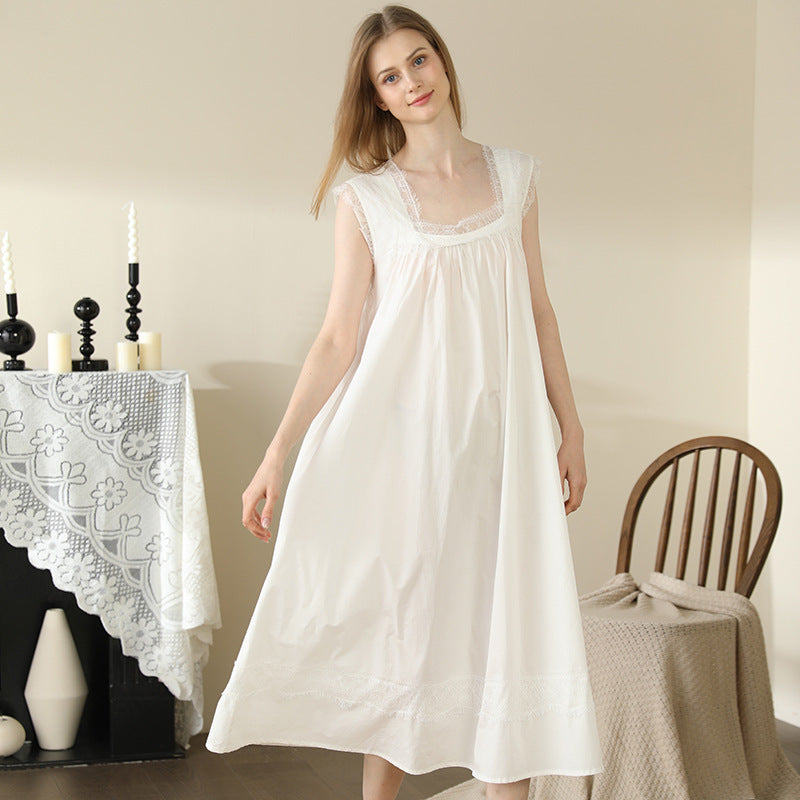 Women's French-style Cute Lace Pajamas Can Be Worn Outside