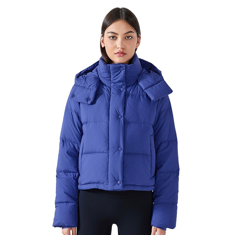 Winter Detachable Hooded High-end Down Jacket