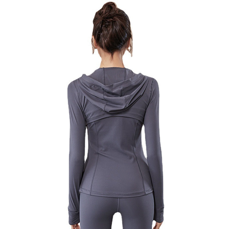 Hooded Tracksuit Women's Jacket Sportswear