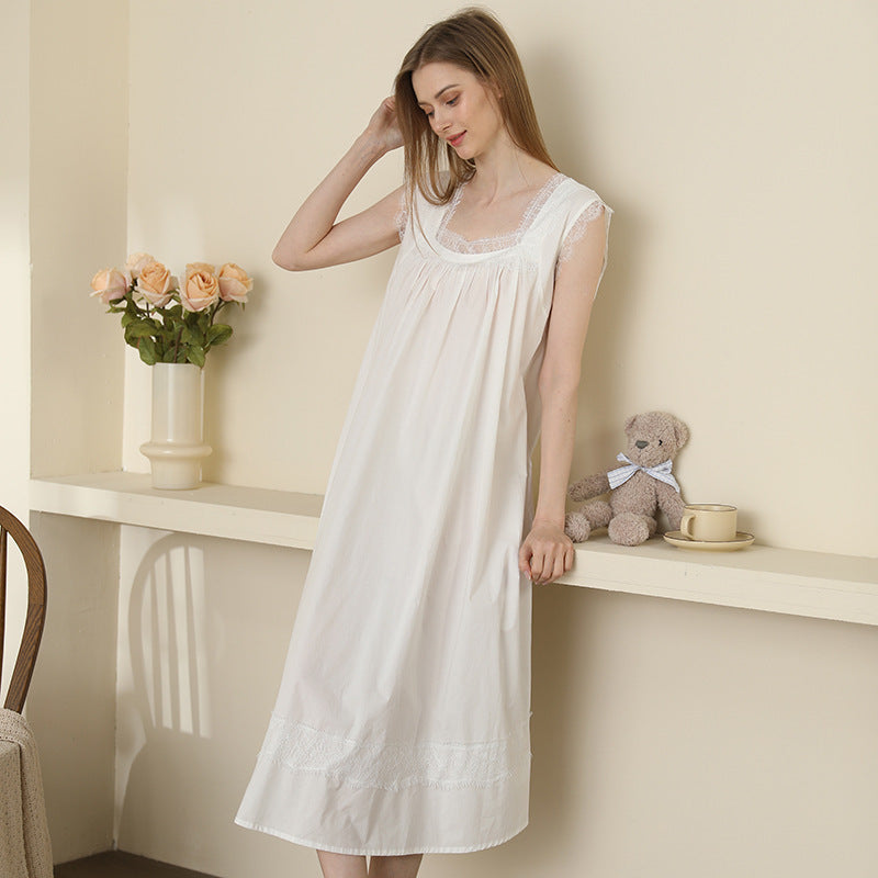 Women's French-style Cute Lace Pajamas Can Be Worn Outside