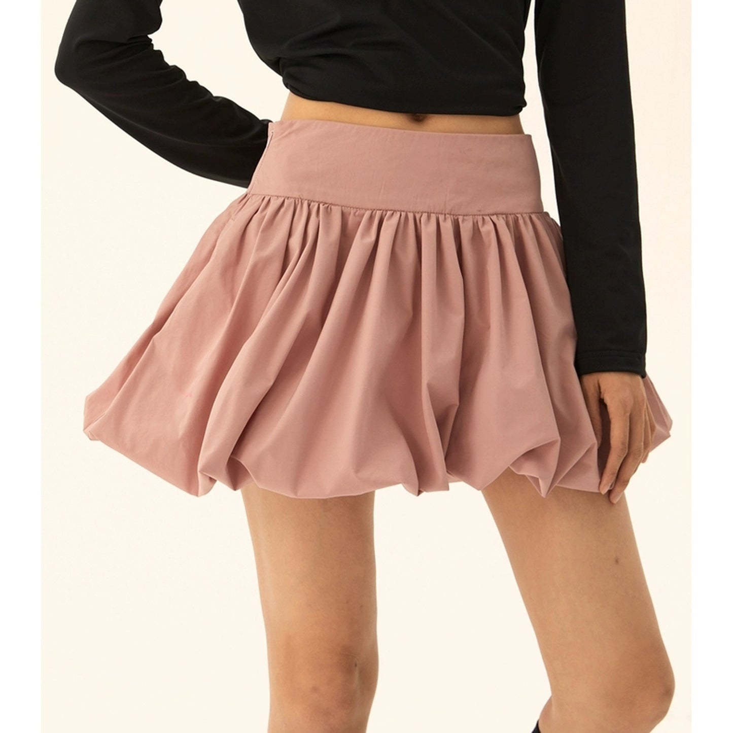 New Lady Temperament Special-interest Design Bud Skirt