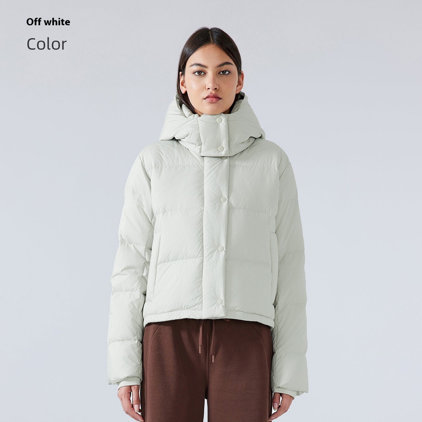 Winter Detachable Hooded High-end Down Jacket