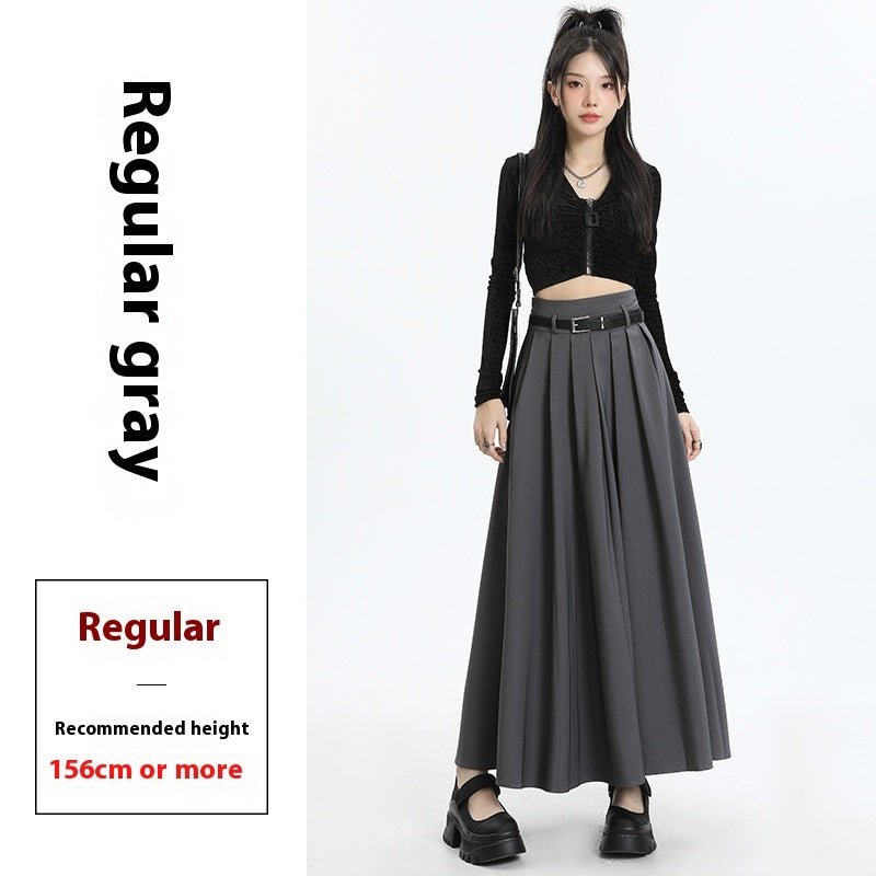 Fashion Personality Black Suit Skirt For Women