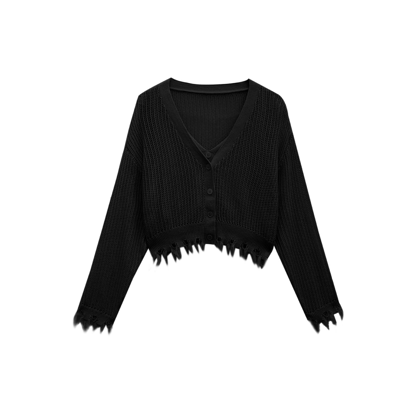 Women's Knitwear Outer Wear Knitted Cardigan Top