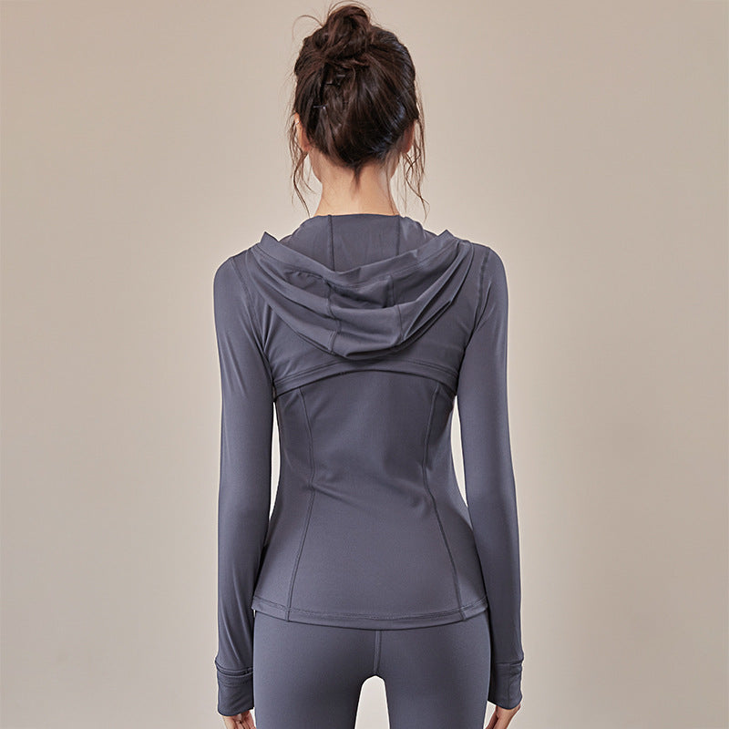 Hooded Tracksuit Women's Jacket Sportswear