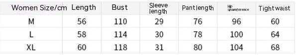 Women's Solid Color Casual Medium Long Trousers Knitted Cotton Pajamas Suit