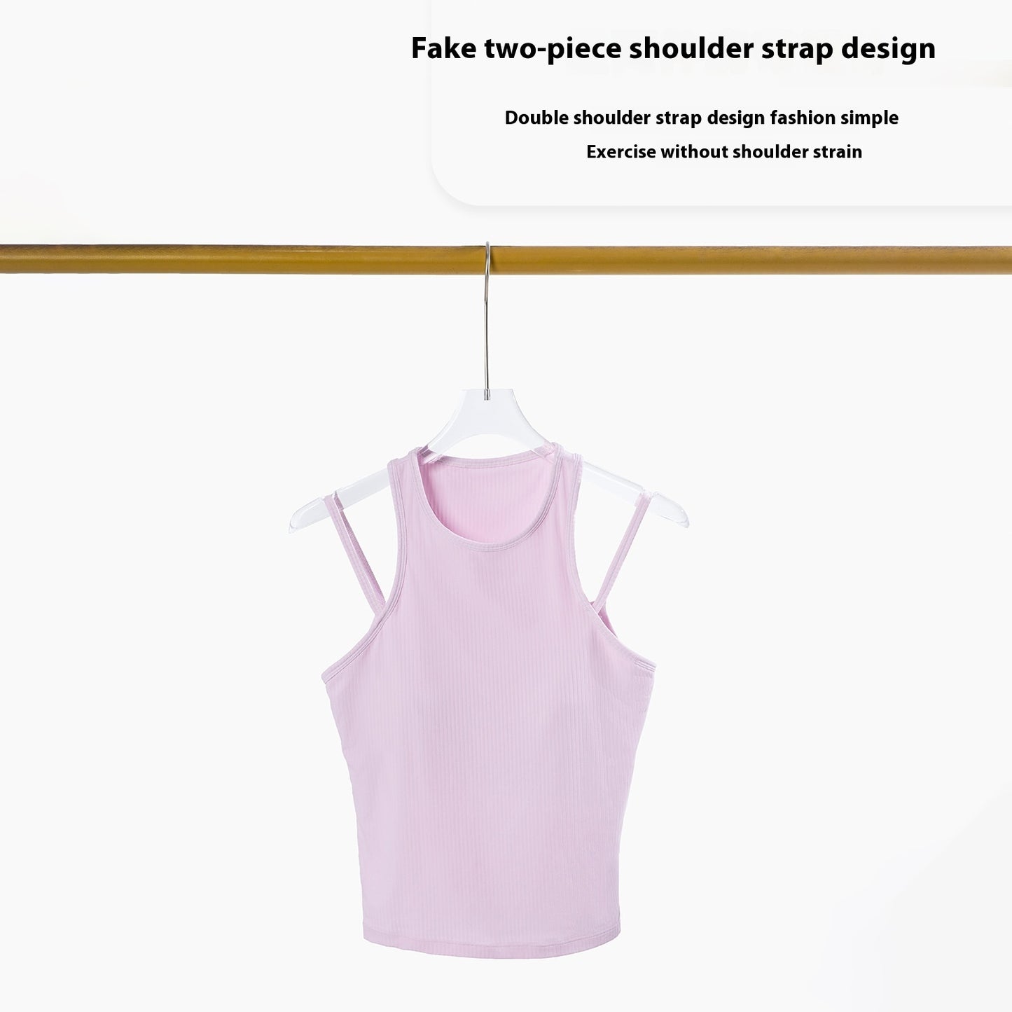 Breast Holding Sports Top Thin Slimming