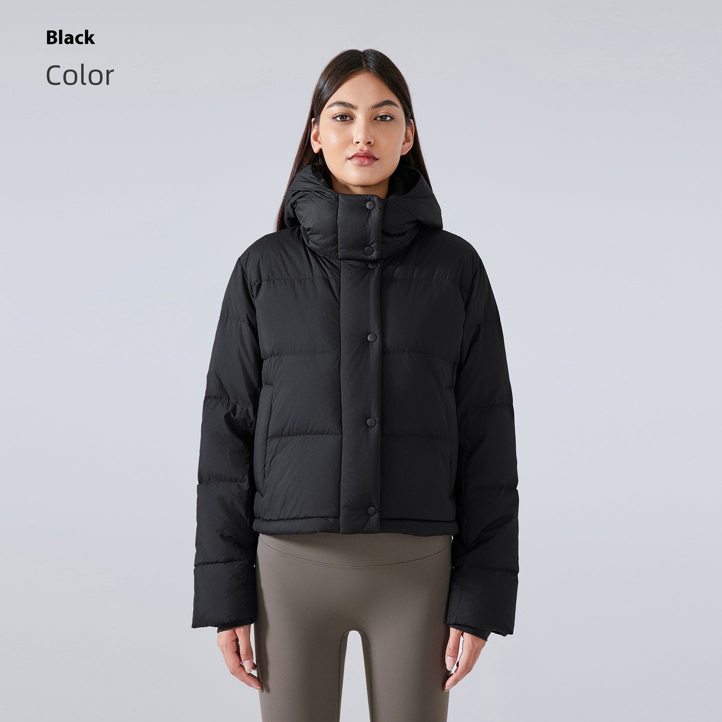 Winter Detachable Hooded High-end Down Jacket