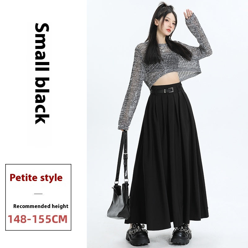 Fashion Personality Black Suit Skirt For Women