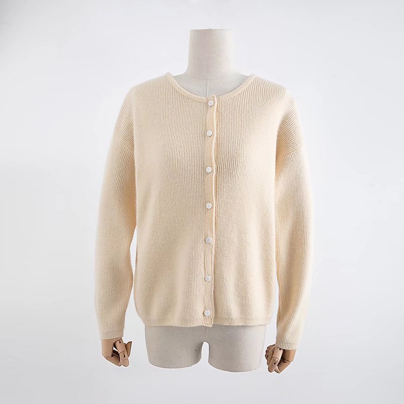 Fashion Single-breasted Knitted Cardigan For Women