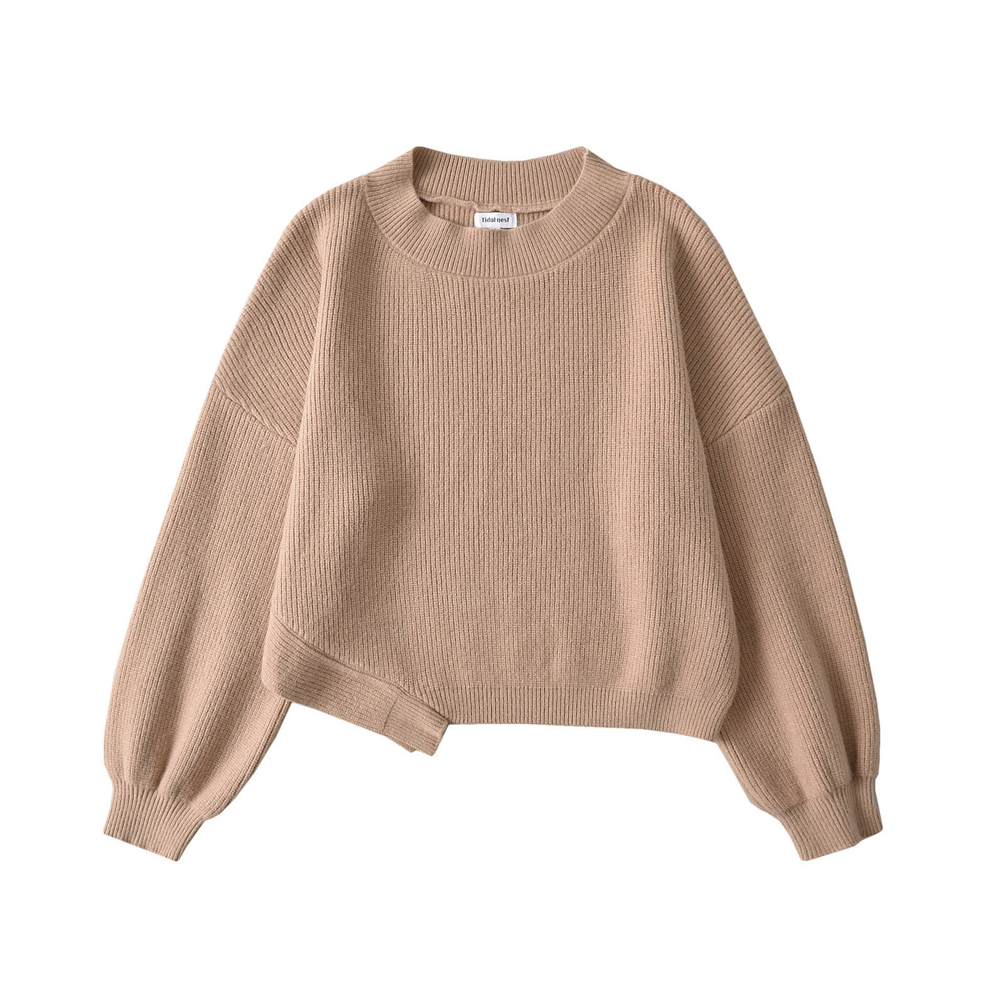 Women's American-style Temperament Leisure Slant-shoulder Loose Sweater